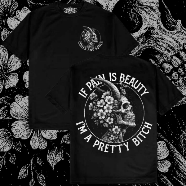 "meggies" t shirt black (copy)